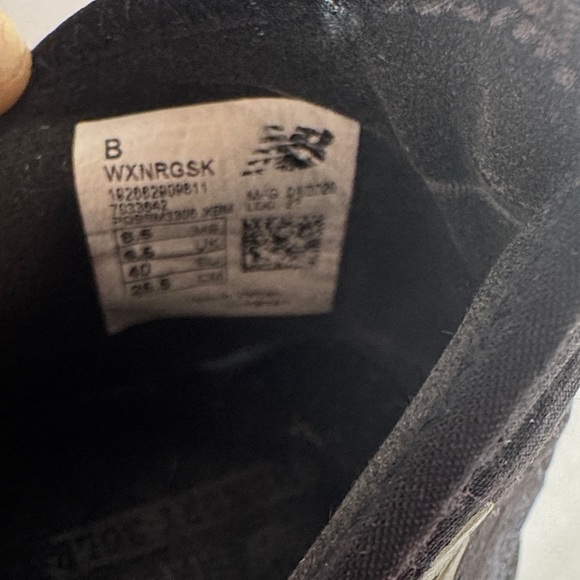 New Balance Men's All-Black Sneakers - Picture 4 of 7